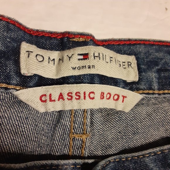 Tommy Hilfiger High Waist Women's Classic Boot Jeans - Picture 6 of 6